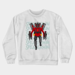 skibidi toilet speakerman G man toilet Crewneck Sweatshirt